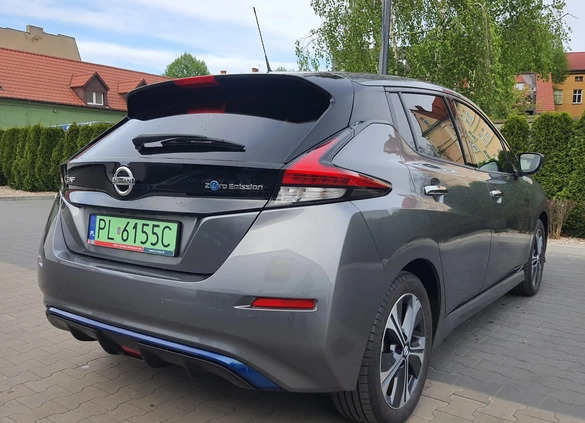 Nissan Leaf cena 79500 przebieg: 22000, rok produkcji 2021 z Leszno małe 254